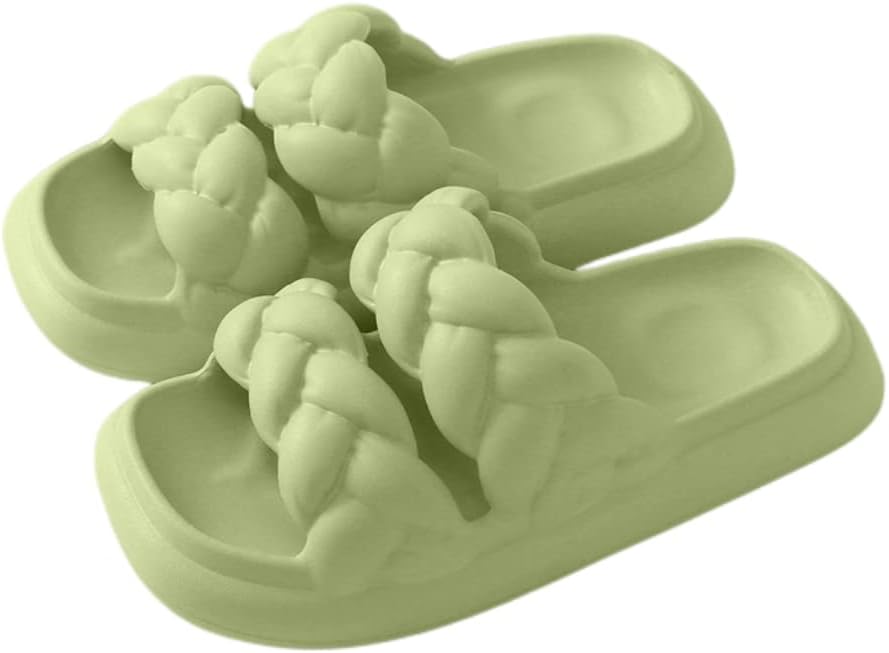 ELLEES Унисекс взрослые милые тапочки-облака для женщин и мужчин, нескользящие сандалии для ванной и душа, с мягкой толстой подошвой, для дома и улицы, зеленый
ELLEES Унисекс взрослые милые тапочки-облака для женщин и мужчин, нескользящие сандалии для ванной и душа, с мягкой толстой подошвой, для дома и улицы, зеленый