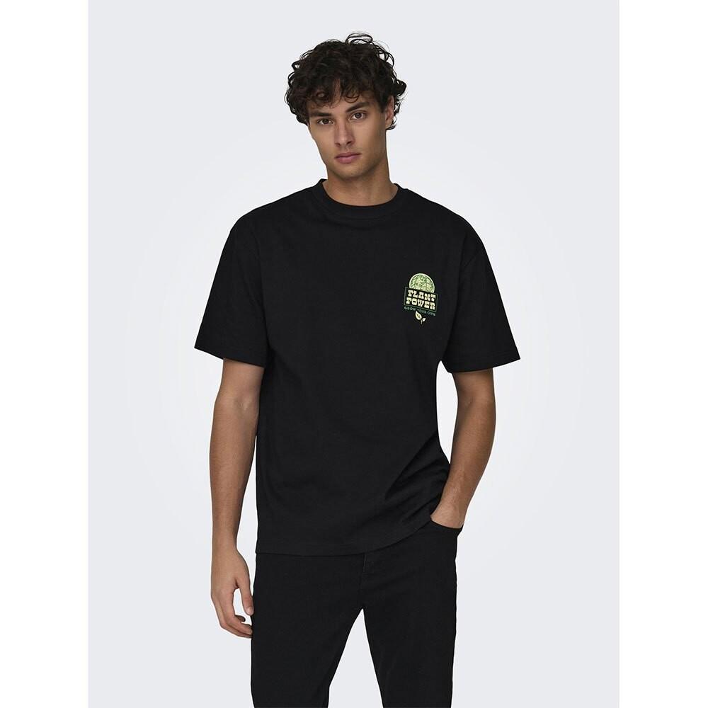 Футболка с коротким рукавом Only & Sons Leroy Life Rlx Nature, черный
Футболка с коротким рукавом Only & Sons Leroy Life Rlx Nature, черный