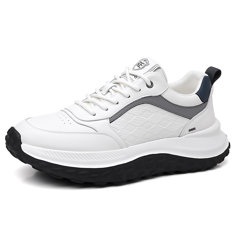 King Jinmai Мужские белые кеды низкие, цвет White
King Jinmai Мужские белые кеды низкие, цвет White