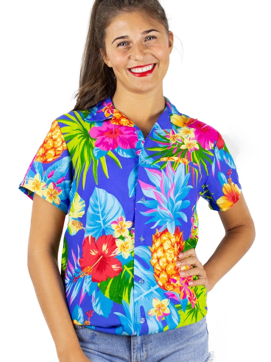 Блуза King Kameha Pineapple, синий
Блуза King Kameha Pineapple, синий