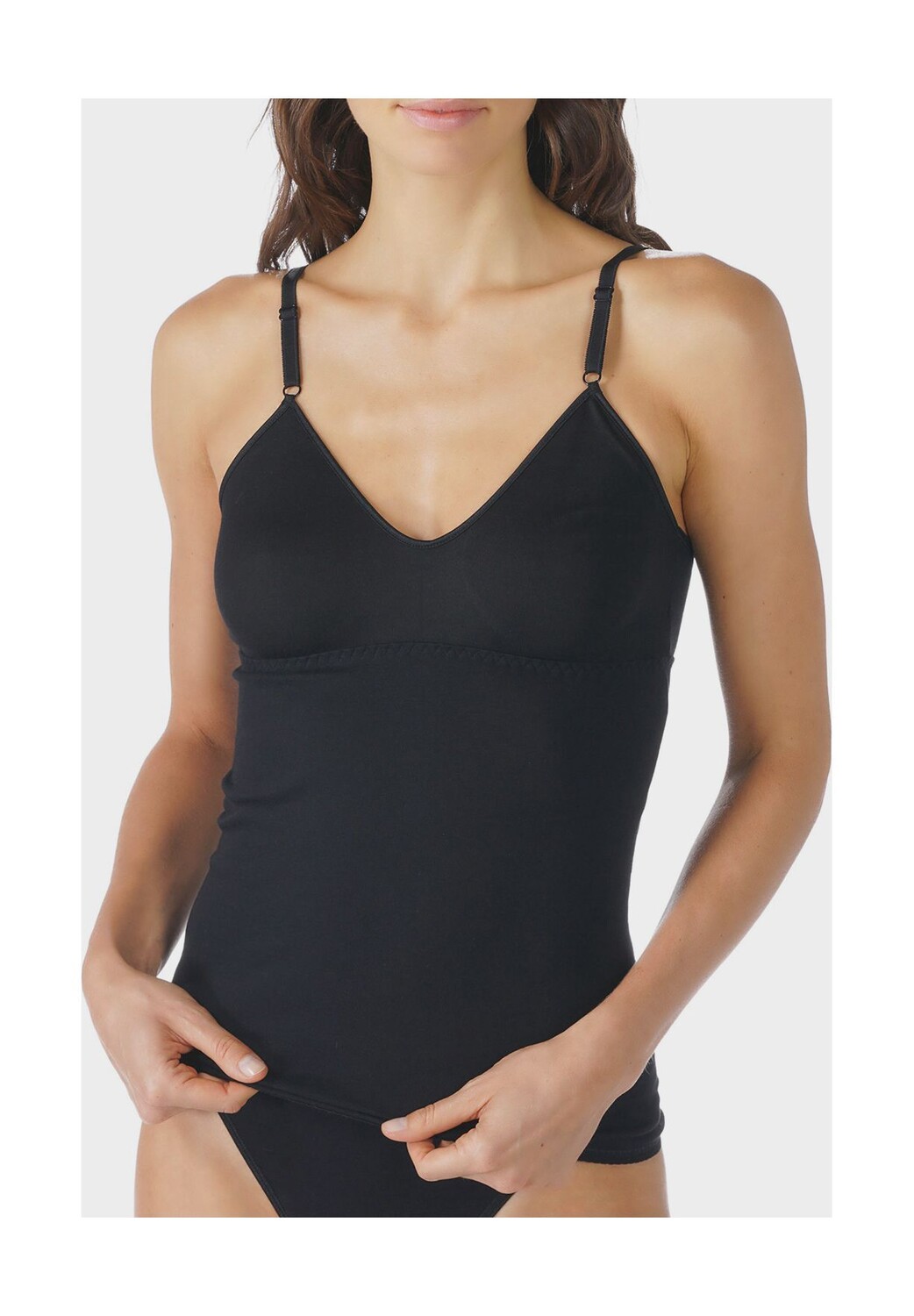 Майка Noblesse, тонкая резинка, сзади, женская mey, черный
Майка Noblesse, тонкая резинка, сзади, женская mey, черный