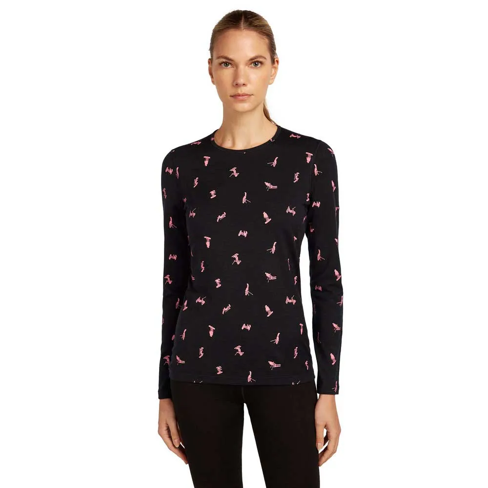 Базовый слой с длинным рукавом Icebreaker Merino 200 Oasis Crewe Snow Day, черный
Базовый слой с длинным рукавом Icebreaker Merino 200 Oasis Crewe Snow Day, черный