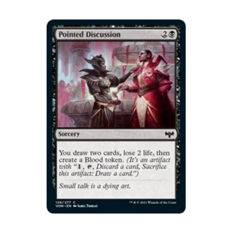 CCG Острое обсуждение (С), MTG - Innistrad: Crimson Vow
CCG Острое обсуждение (С), MTG - Innistrad: Crimson Vow