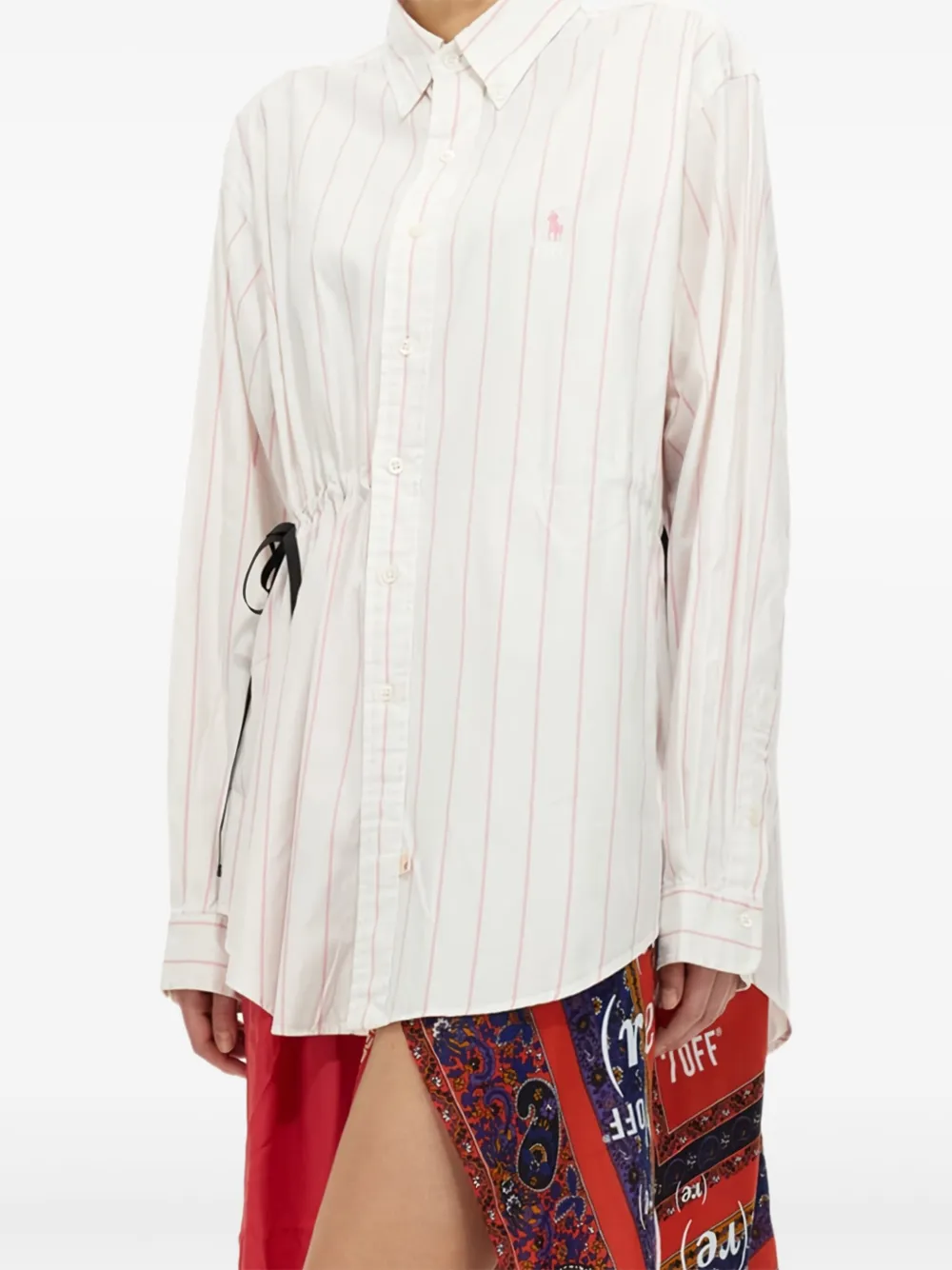 Платье в полоску на кулиске 1/Off, белый
Платье в полоску на кулиске 1/Off, белый