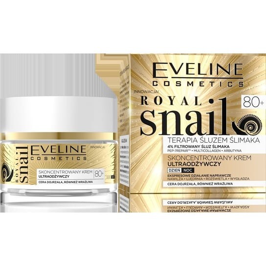 Дневной и ночной крем 80+ Eveline Cosmetics, Royal Snail
Дневной и ночной крем 80+ Eveline Cosmetics, Royal Snail