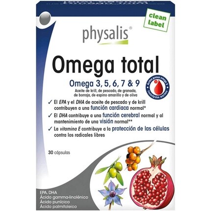 Omega Total 30 жемчужин Физалис Physalis
Omega Total 30 жемчужин Физалис Physalis