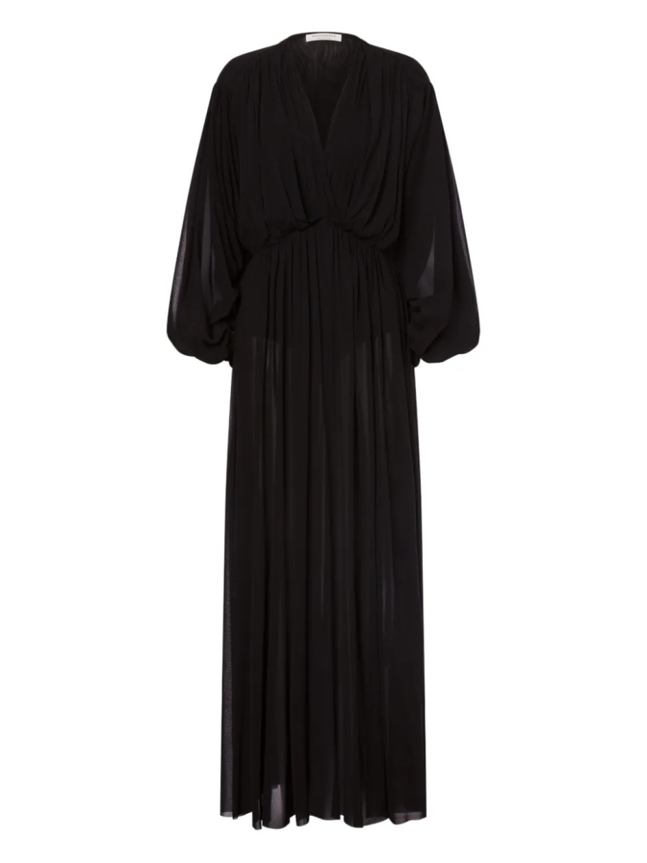Платье макси с V-образным вырезом Philosophy Di Lorenzo Serafini, черный
Платье макси с V-образным вырезом Philosophy Di Lorenzo Serafini, черный