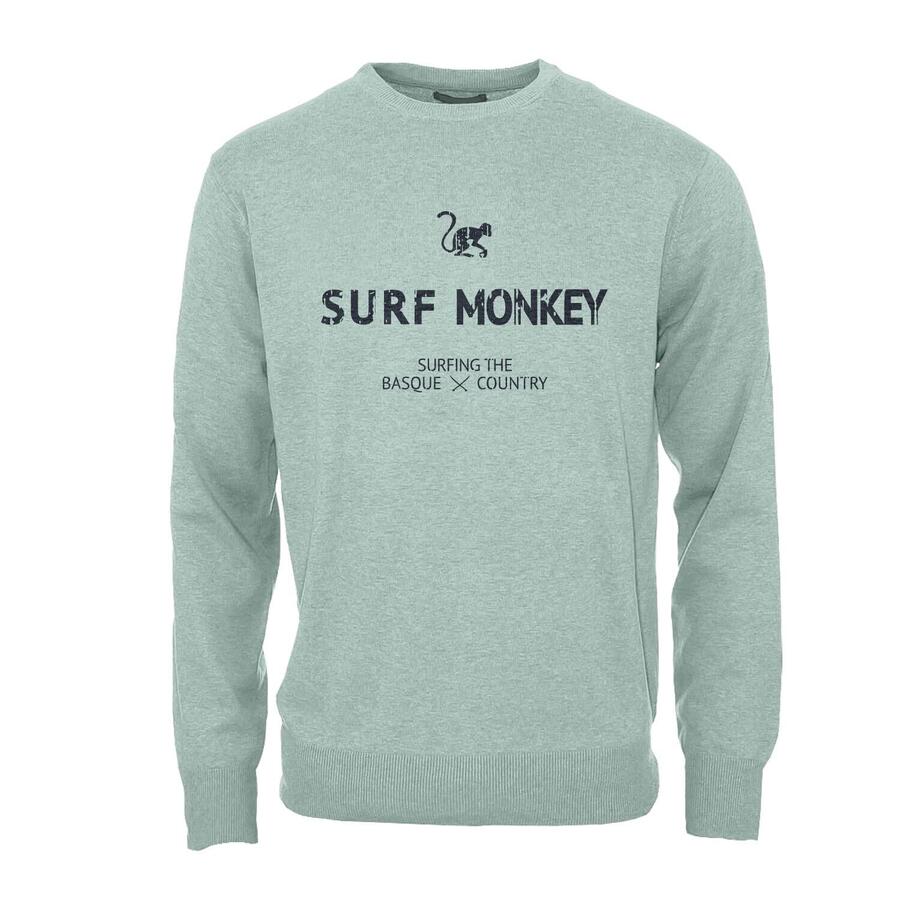 SURF MONKEY Толстовка с круглым вырезом из органического хлопка для взрослых (зеленый шалфей)
SURF MONKEY Толстовка с круглым вырезом из органического хлопка для взрослых (зеленый шалфей)