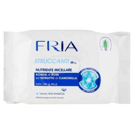 Салфетки для снятия макияжа Fria
Салфетки для снятия макияжа Fria