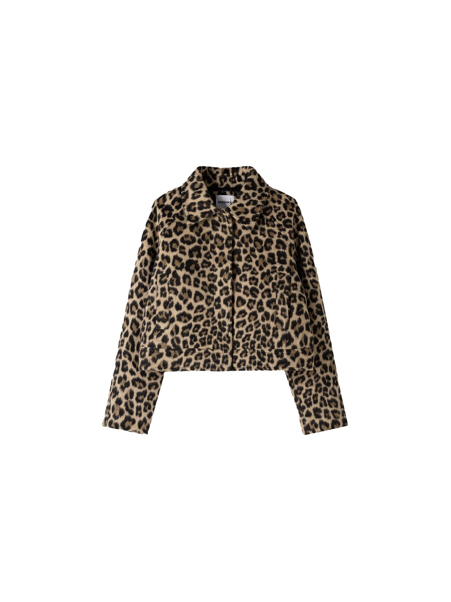 Межсезонная куртка Bershka, цвет Beige/Sand 
Межсезонная куртка Bershka, цвет Beige/Sand