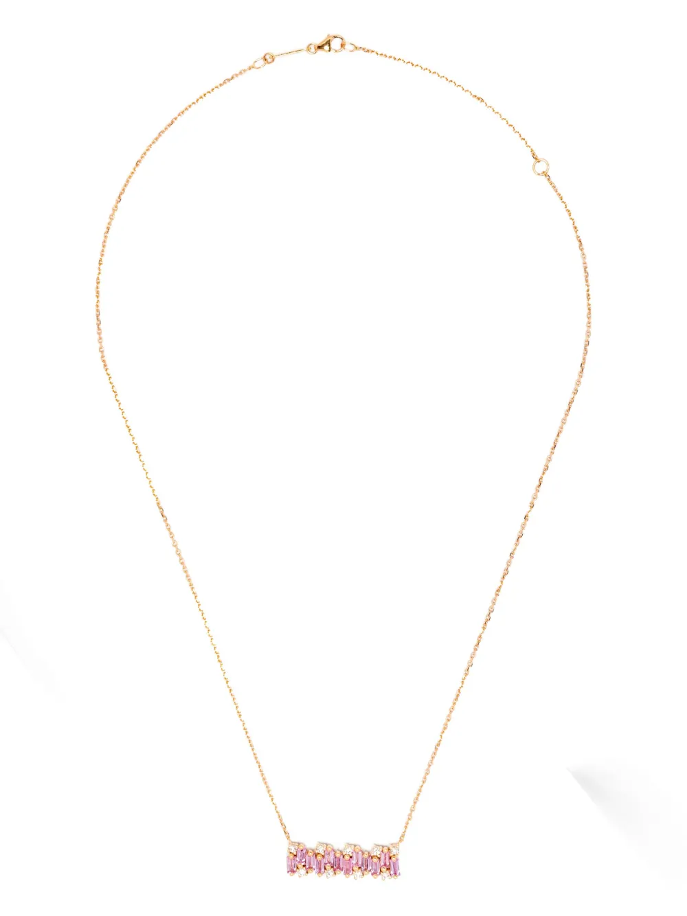 Колье из розового золота с сапфирами Suzanne Kalan, розовый
Колье из розового золота с сапфирами Suzanne Kalan, розовый