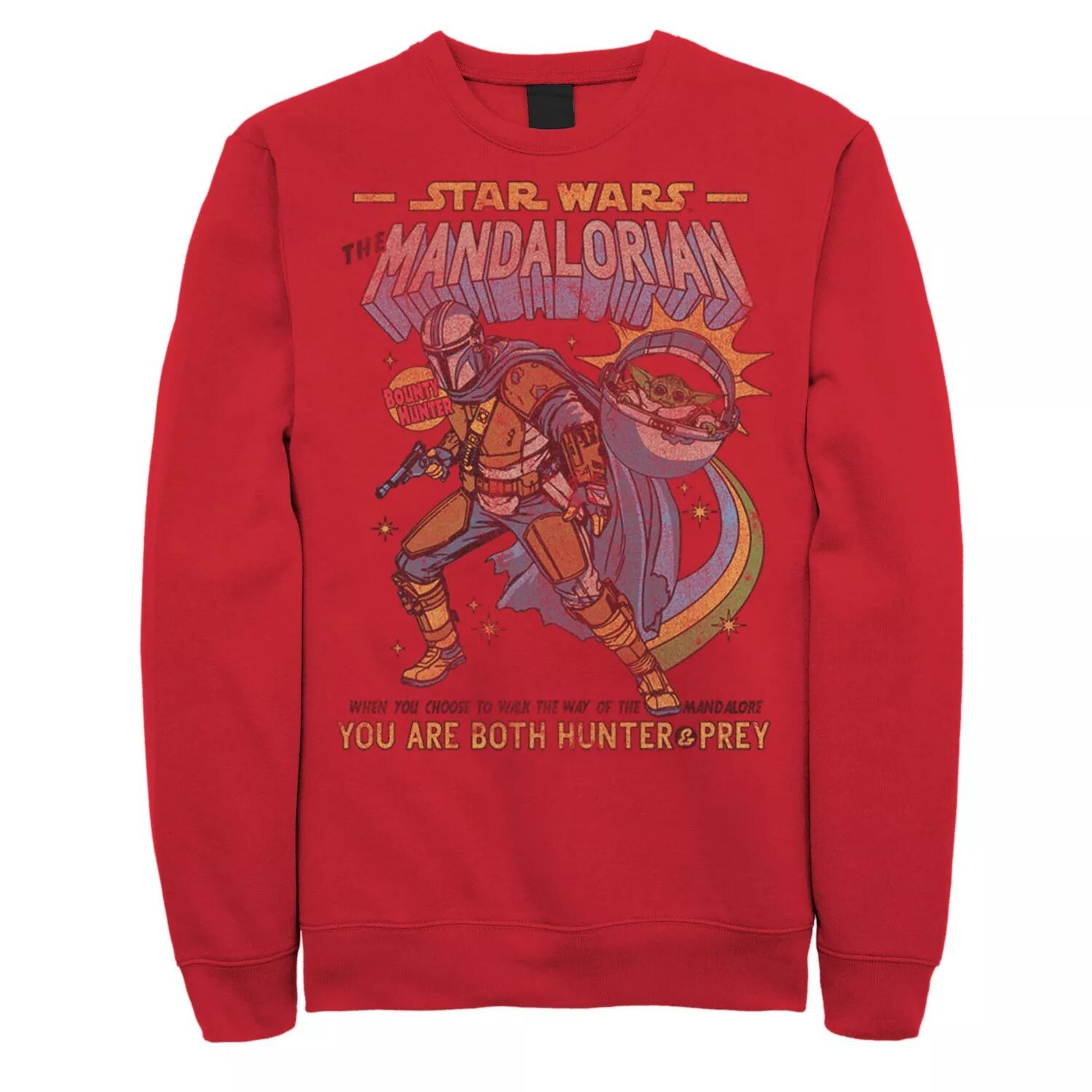 Мужской свитшот с постером в виде комиксов «Звёздные войны: Мандалорец» Licensed Character
Мужской свитшот с постером в виде комиксов «Звёздные войны: Мандалорец» Licensed Character