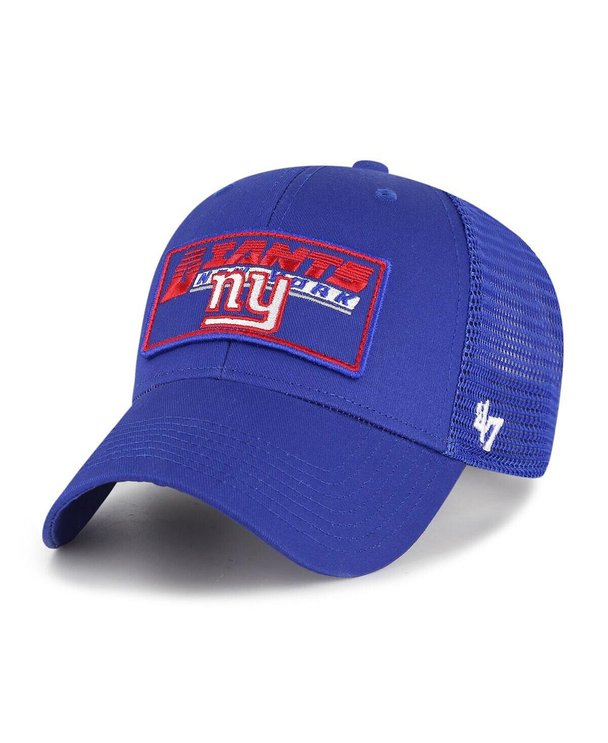Регулируемая кепка Royal New York Giants Levee MVP Trucker для юношей и мальчиков '47 Brand
Регулируемая кепка Royal New York Giants Levee MVP Trucker для юношей и мальчиков '47 Brand