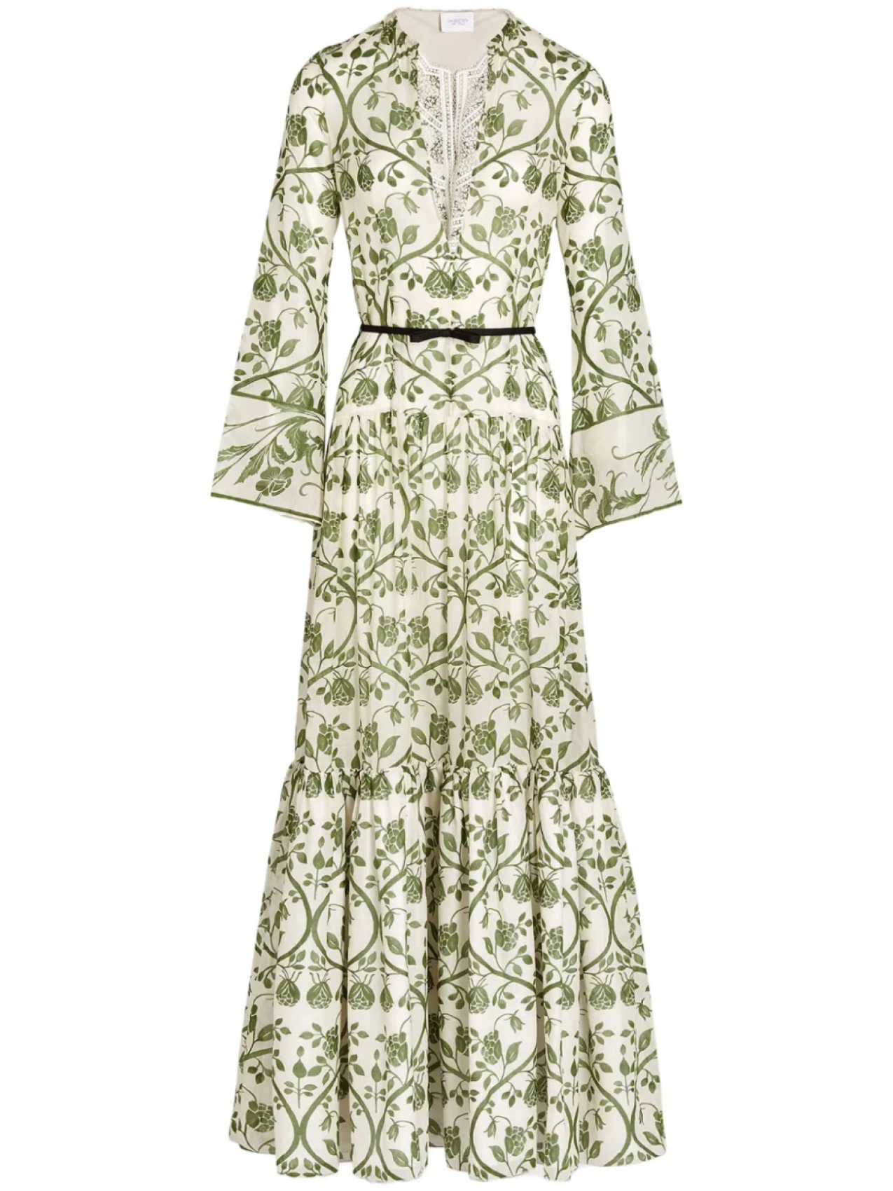 Giambattista Valli платье-кафтан с цветочным принтом, зеленый
Giambattista Valli платье-кафтан с цветочным принтом, зеленый