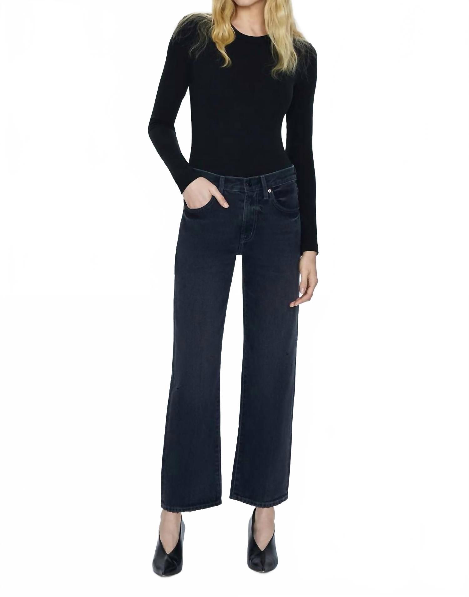 Женские джинсы Lexi Mid Rise Bowed Straight Denim Pants в цвете Mercury PISTOLA, mercury
Женские джинсы Lexi Mid Rise Bowed Straight Denim Pants в цвете Mercury PISTOLA, mercury