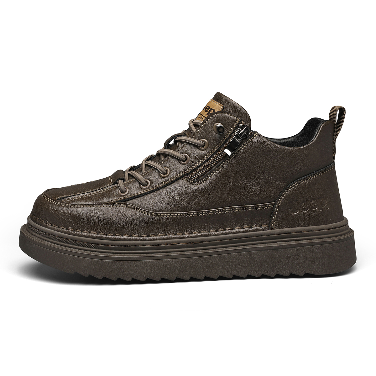 Кроссовки для скейтбординга Mid top мужские с амортизацией, устойчивые к истиранию, увеличивающие рост Jeep, хаки
Кроссовки для скейтбординга Mid top мужские с амортизацией, устойчивые к истиранию, увеличивающие рост Jeep, хаки