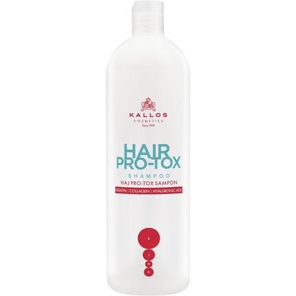 Шампунь Kjmn Hair Pro-Tox с кератином, коллагеном и гиалуроновой кислотой, 500 мл, Kallos
Шампунь Kjmn Hair Pro-Tox с кератином, коллагеном и гиалуроновой кислотой, 500 мл, Kallos