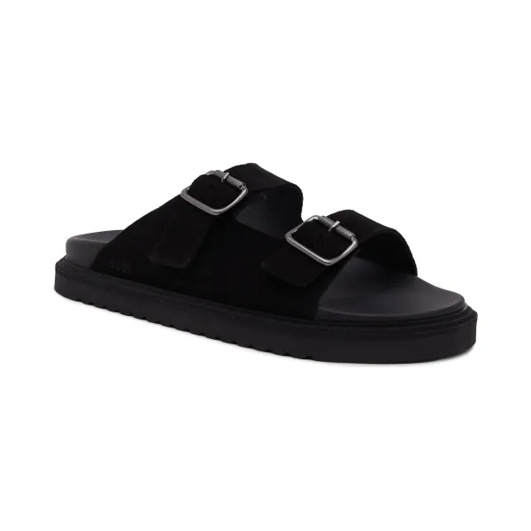 Тапочки Cliff Sand из кожи Boss, черный
Тапочки Cliff Sand из кожи Boss, черный