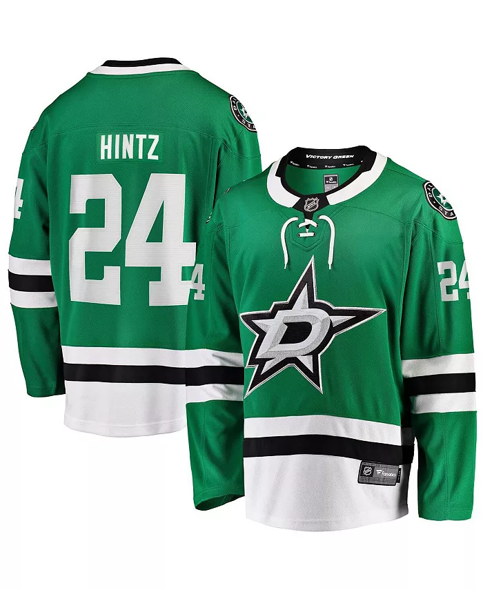 Мужская домашняя джерси Dallas Stars Breakaway игрока Roope Hintz в цвете Kelly Green Fanatics
Мужская домашняя джерси Dallas Stars Breakaway игрока Roope Hintz в цвете Kelly Green Fanatics
