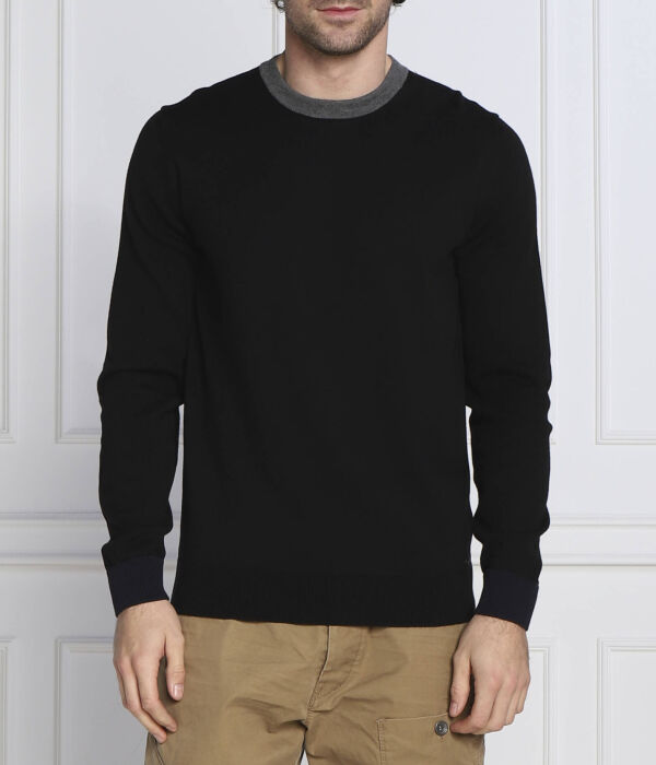 Свитер мужской Hugo хлопковый, черный
Свитер мужской Hugo хлопковый, черный