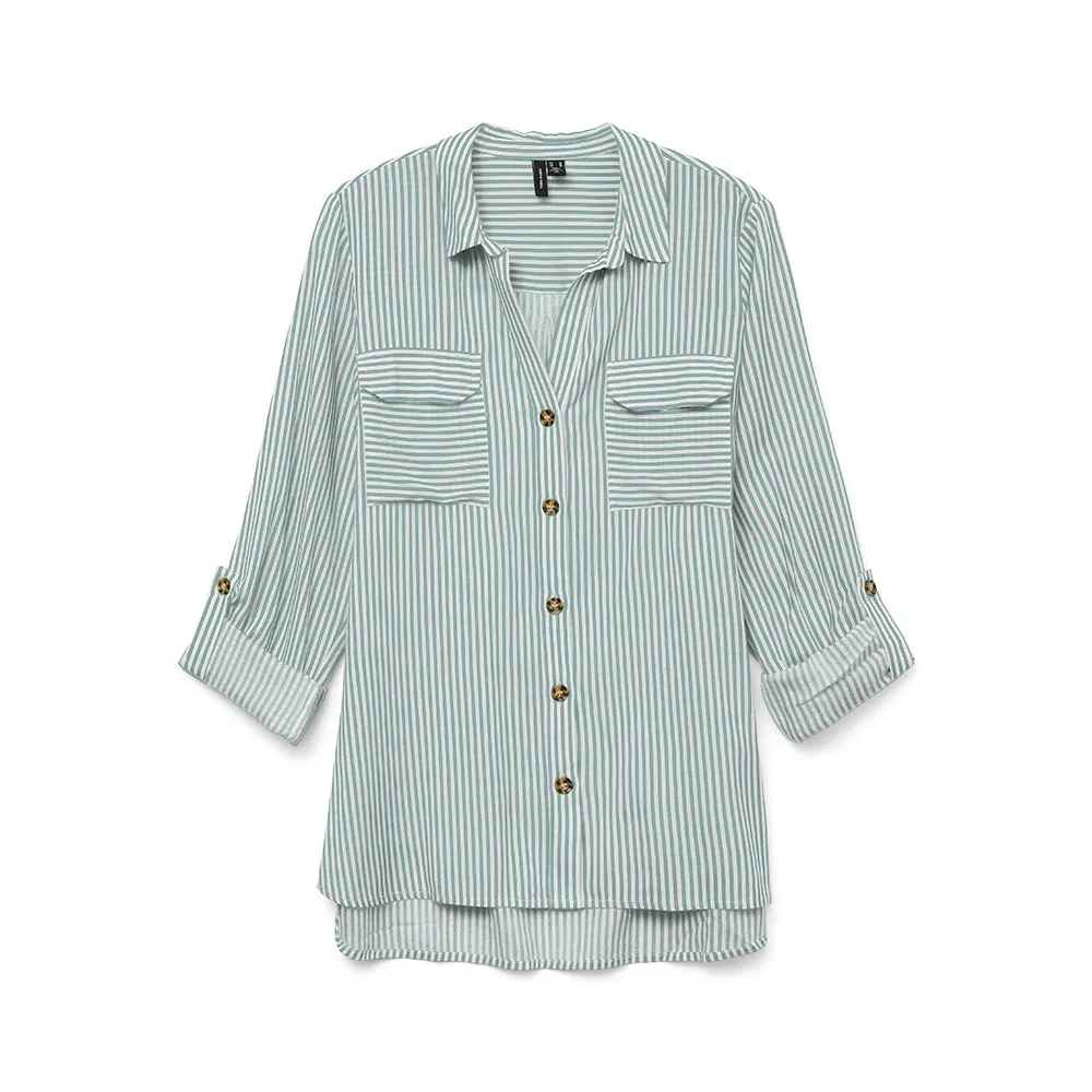 Рубашка с длинным рукавом Vero Moda Bumpy, зеленый
Рубашка с длинным рукавом Vero Moda Bumpy, зеленый