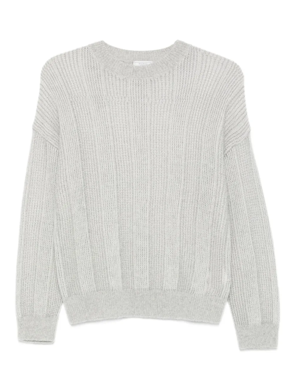 Джемпер в рубчик с круглым вырезом Peserico, серый
Джемпер в рубчик с круглым вырезом Peserico, серый