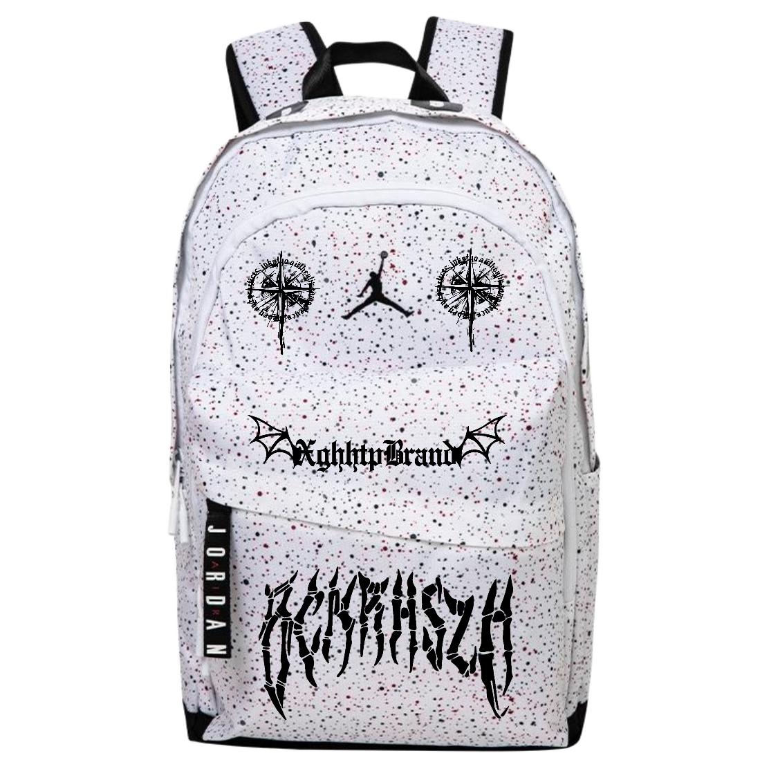 Jordan Полиэстеровый рюкзак унисекс белый, Bone Letter
Jordan Полиэстеровый рюкзак унисекс белый, Bone Letter