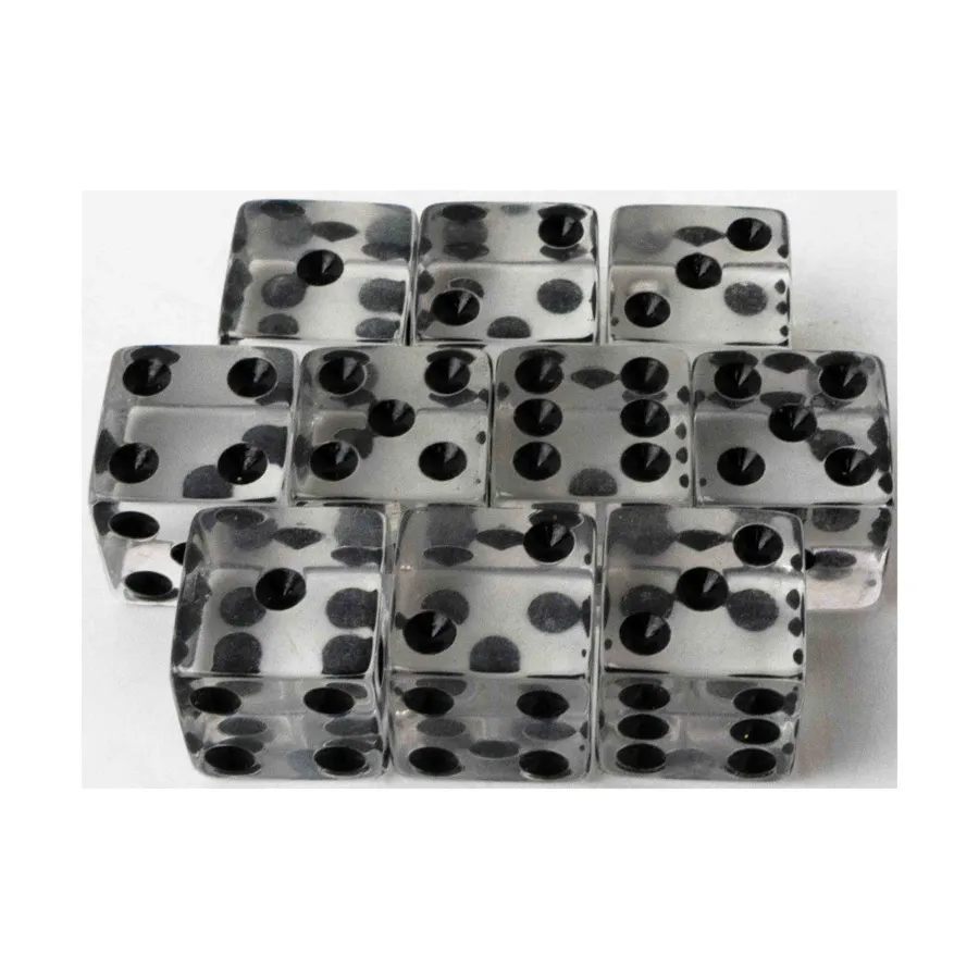 d6 16 мм Прозрачный – прозрачный (с крапинками) (10), Dice - Transparent (Koplow)
d6 16 мм Прозрачный – прозрачный (с крапинками) (10), Dice - Transparent (Koplow)