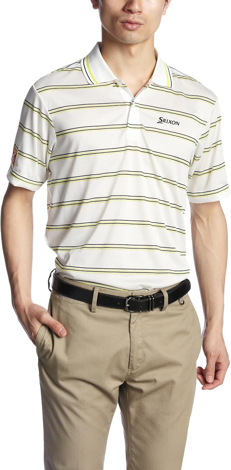 Рубашка поло в полоску Srixon 3D Z STAR, белый/желтый
Рубашка поло в полоску Srixon 3D Z STAR, белый/желтый