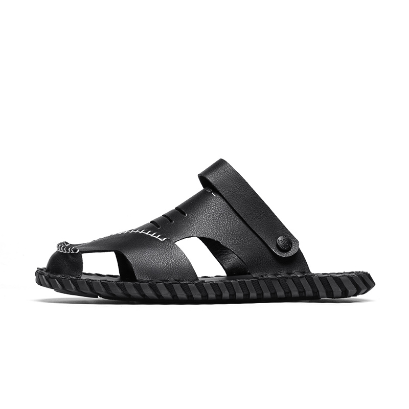 Mulinsen Пляжные сандалии мужские бело-черные, цвет Black 
Mulinsen Пляжные сандалии мужские бело-черные, цвет Black