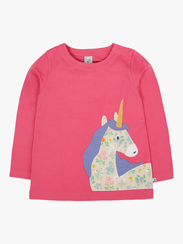 Детская футболка Anna с длинными рукавами из хлопка Frugi, Rose/Unicorn
Детская футболка Anna с длинными рукавами из хлопка Frugi, Rose/Unicorn