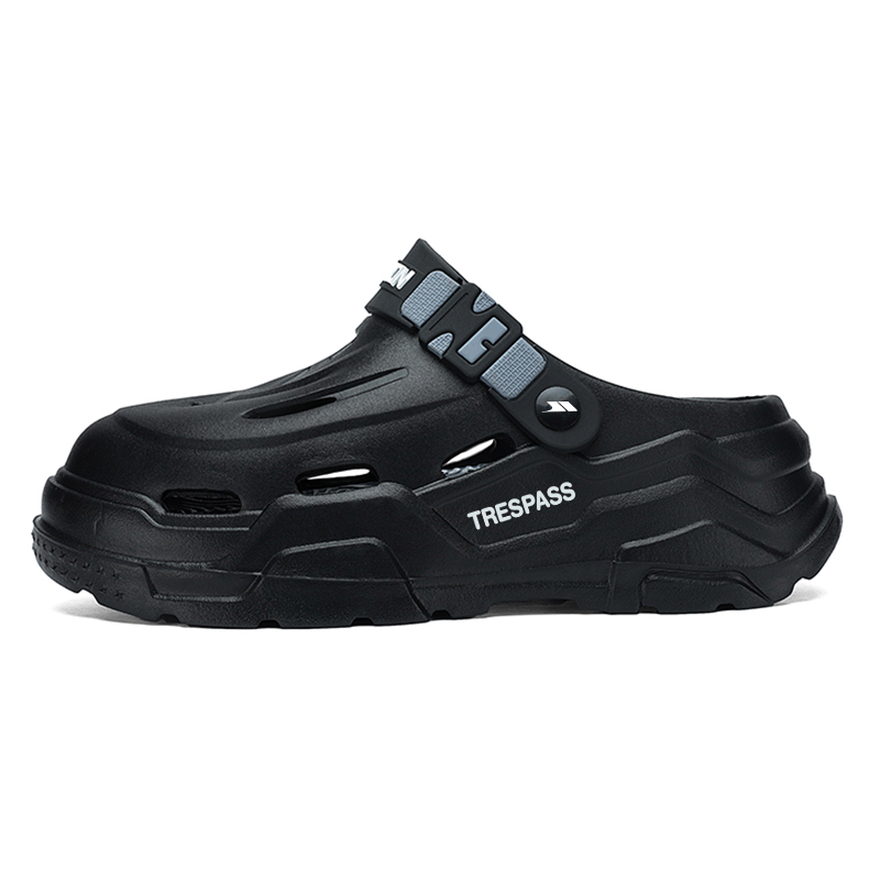 TRESPASS Клоги мужские черно-серые, цвет Black Gray
TRESPASS Клоги мужские черно-серые, цвет Black Gray