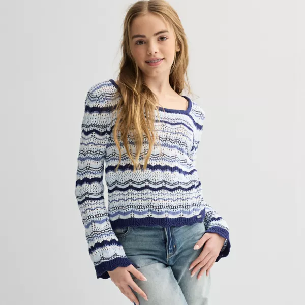 Детский вязаный свитер с длинным рукавом для девочек 7-20 Limited Too, синий
Детский вязаный свитер с длинным рукавом для девочек 7-20 Limited Too, синий