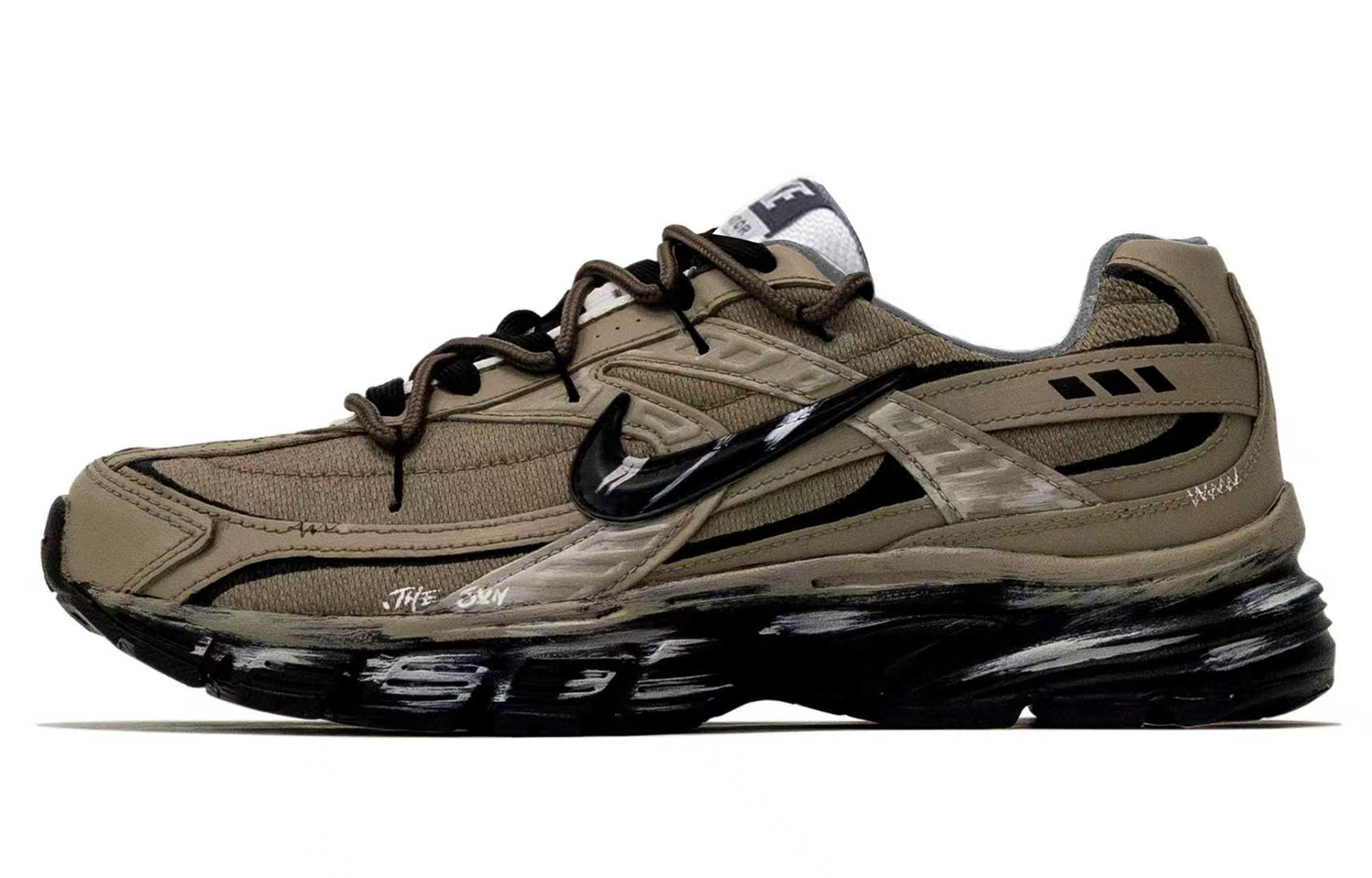 Nike Initiator Leather, Textile Abrasion Resistant Slip Resistant Low top Casual Running Shoes Men's Army Green
Nike Initiator Leather, Textile Abrasion Resistant Slip Resistant Low top Casual Running Shoes Men's Army Green