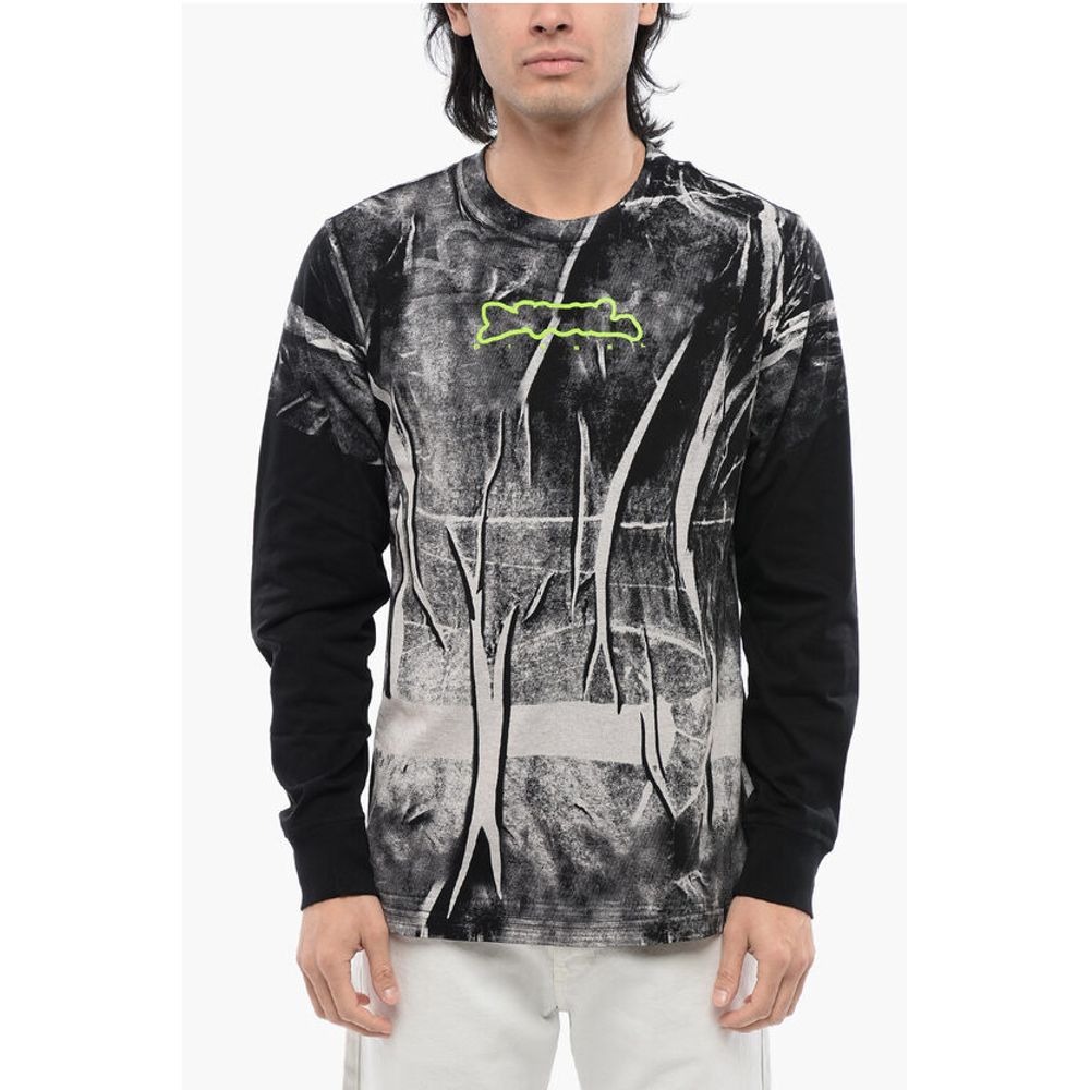 Футболка с длинными рукавами и круглым вырезом RED TAG T-JUST-LS-N Diesel, Black and White
Футболка с длинными рукавами и круглым вырезом RED TAG T-JUST-LS-N Diesel, Black and White