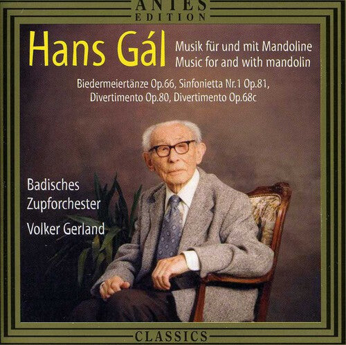 CD диск Gal / Gerland / Badisches Zupforchester: Music for Mandolin / Biedermeiertanze
CD диск Gal / Gerland / Badisches Zupforchester: Music for Mandolin / Biedermeiertanze