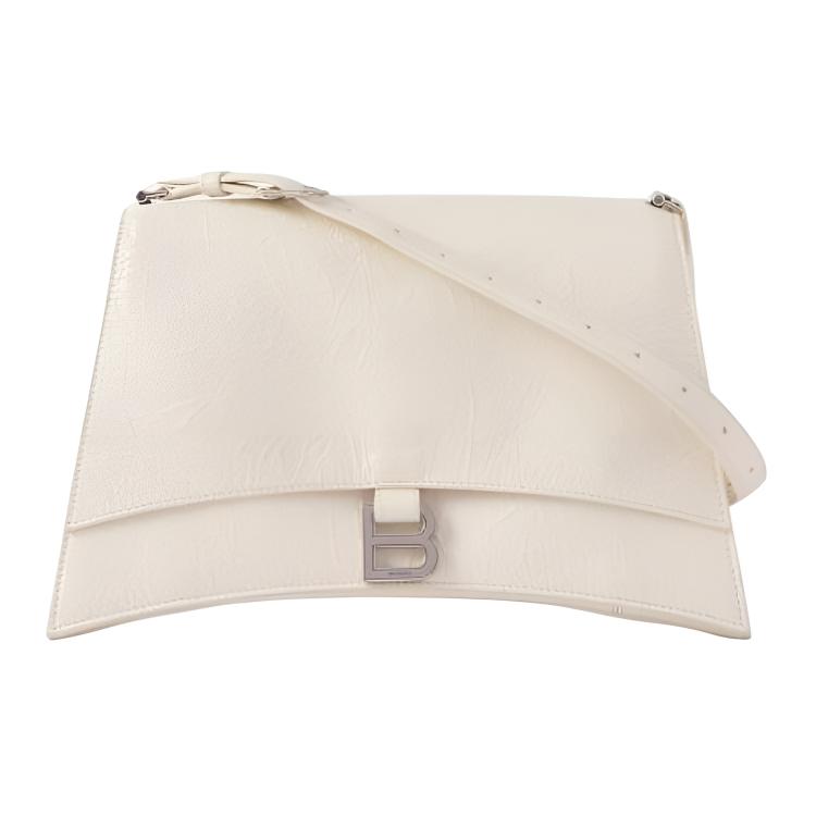 CRUSH Calfskin Shoulder Bag Medium Women's Beige Balenciaga, basic set (bag+dust bag)
CRUSH Calfskin Shoulder Bag Medium Women's Beige Balenciaga, basic set (bag+dust bag)