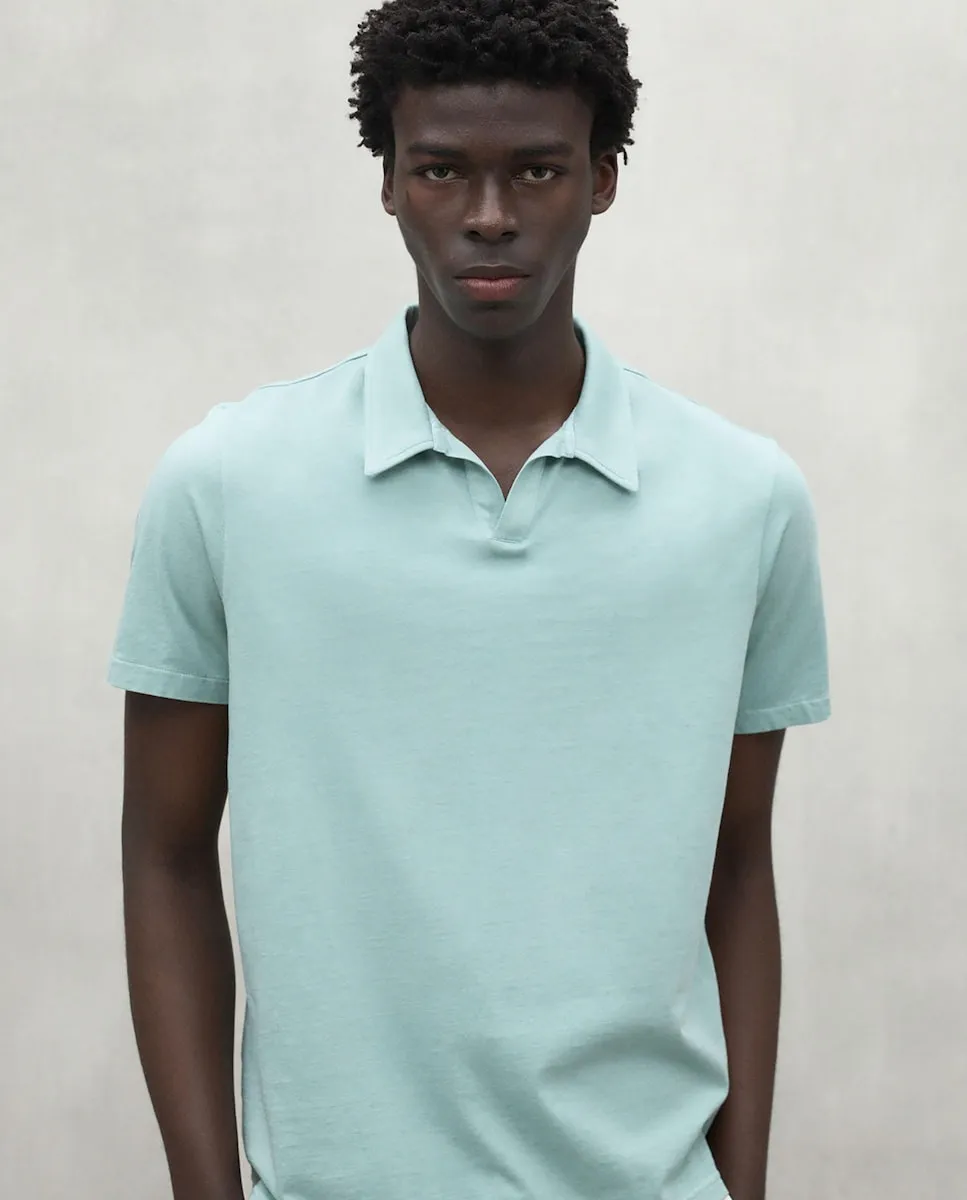 Мужская рубашка поло с короткими рукавами и воротником-стойкой Ecoalf, зеленый
Мужская рубашка поло с короткими рукавами и воротником-стойкой Ecoalf, зеленый