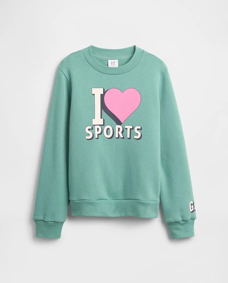 Толстовка для девочки с логотипом Gap, зеленый
Толстовка для девочки с логотипом Gap, зеленый