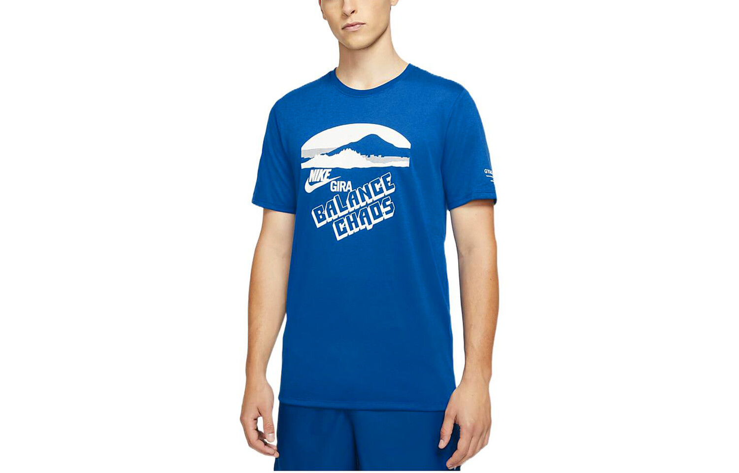 Футболка мужская командная синяя Nike, цвет Team blue
Футболка мужская командная синяя Nike, цвет Team blue