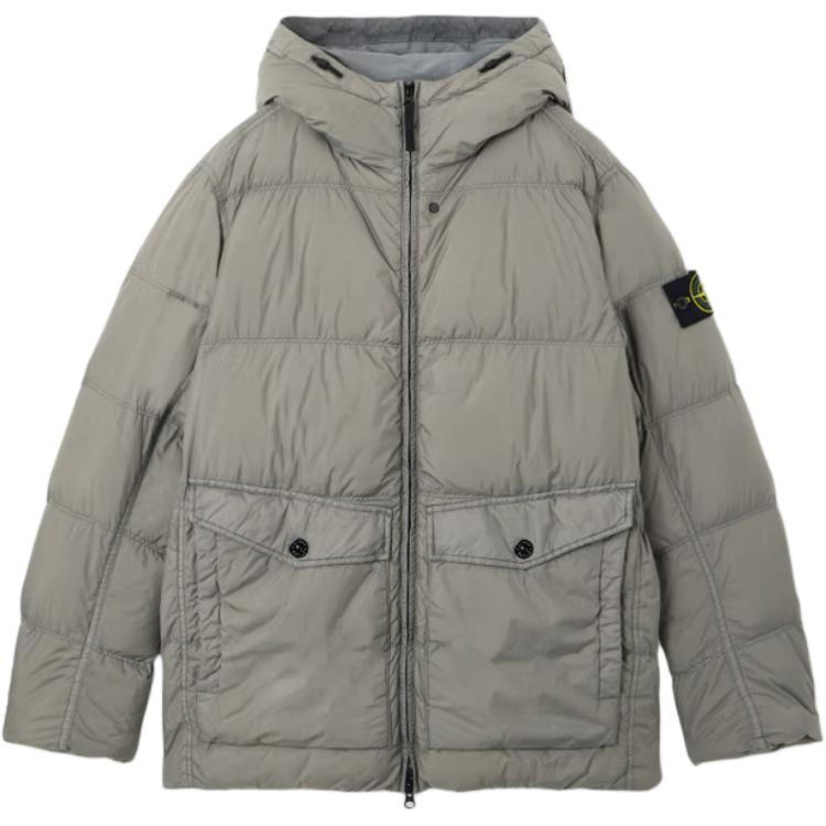 Толстовка с капюшоном на молнии с нашивкой логотипа STONE ISLAND, Cement
Толстовка с капюшоном на молнии с нашивкой логотипа STONE ISLAND, Cement