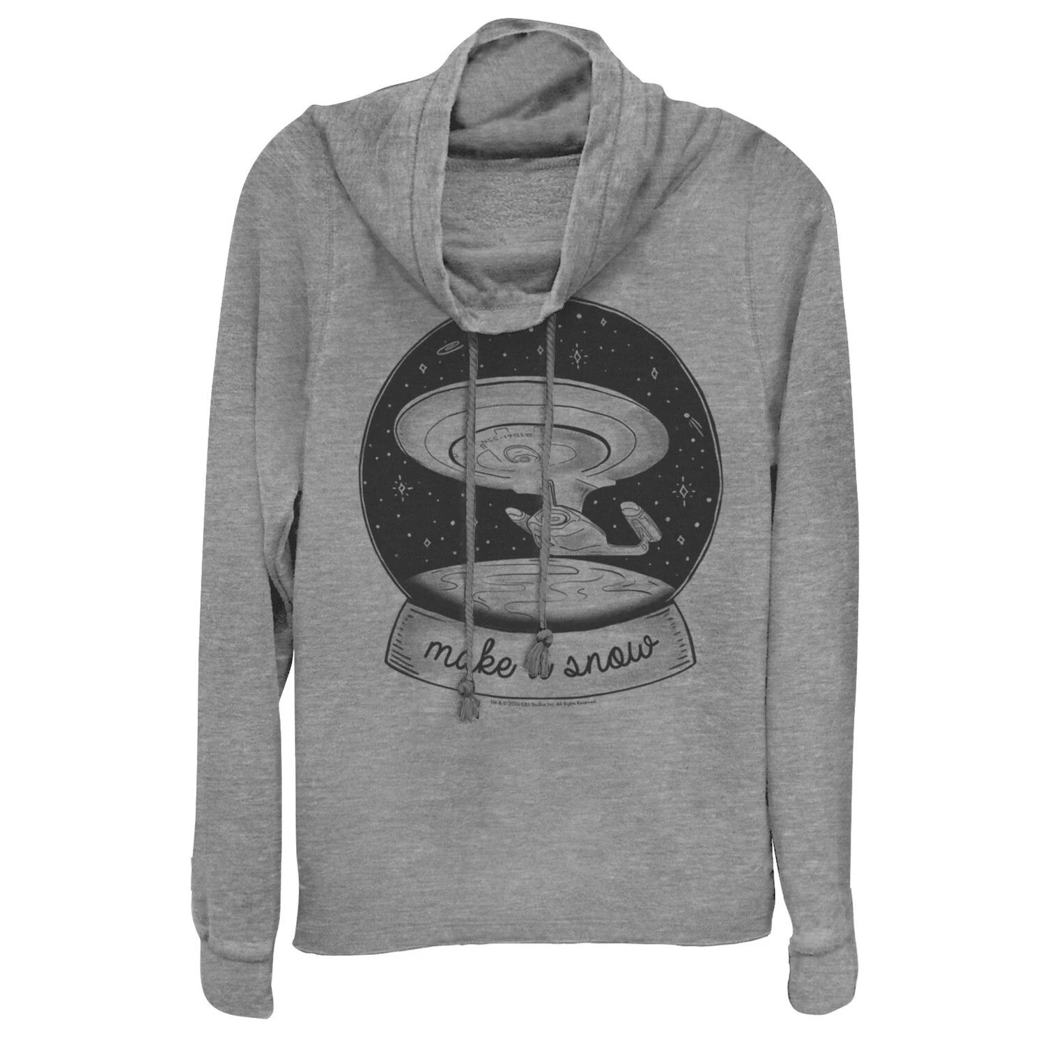 Звездный путь для юниоров: пуловер с капюшоном и воротником-хомутом нового поколения Enterprise Snow Globe Licensed Character
Звездный путь для юниоров: пуловер с капюшоном и воротником-хомутом нового поколения Enterprise Snow Globe Licensed Character