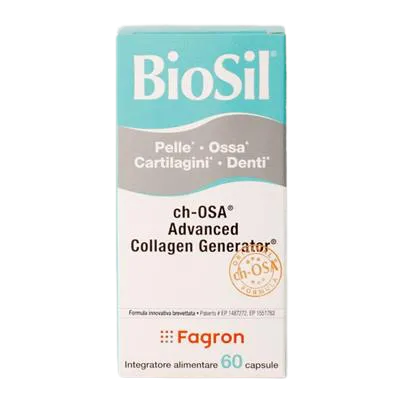 Коллагеновая добавка Fagron Biosil, 60 капсул, благополучие, кости, зубы, хрящи и волосы
Коллагеновая добавка Fagron Biosil, 60 капсул, благополучие, кости, зубы, хрящи и волосы
