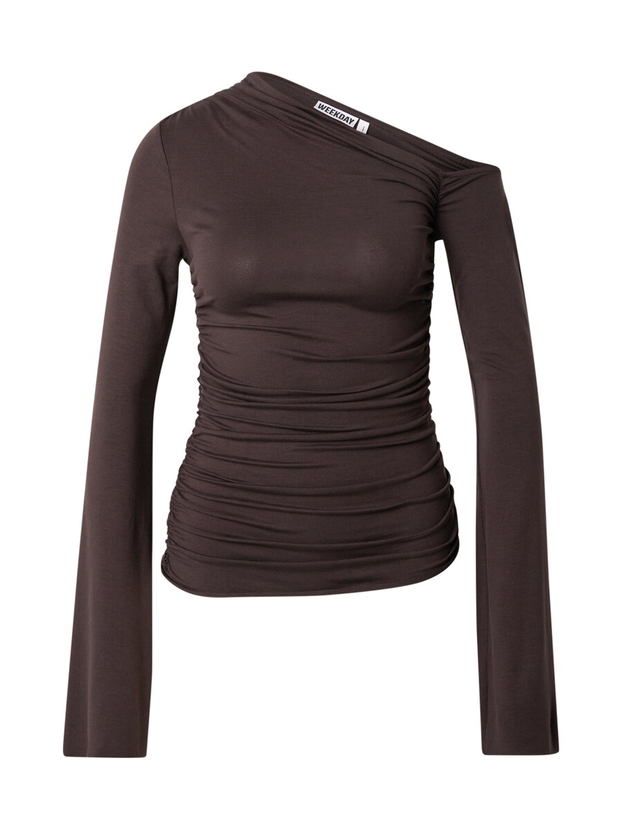 Рубашка WEEKDAY Erin, коричневый
Рубашка WEEKDAY Erin, коричневый