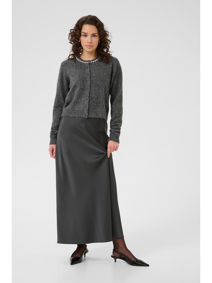 Кардиган антрацитового цвета Kaffe
Кардиган антрацитового цвета Kaffe