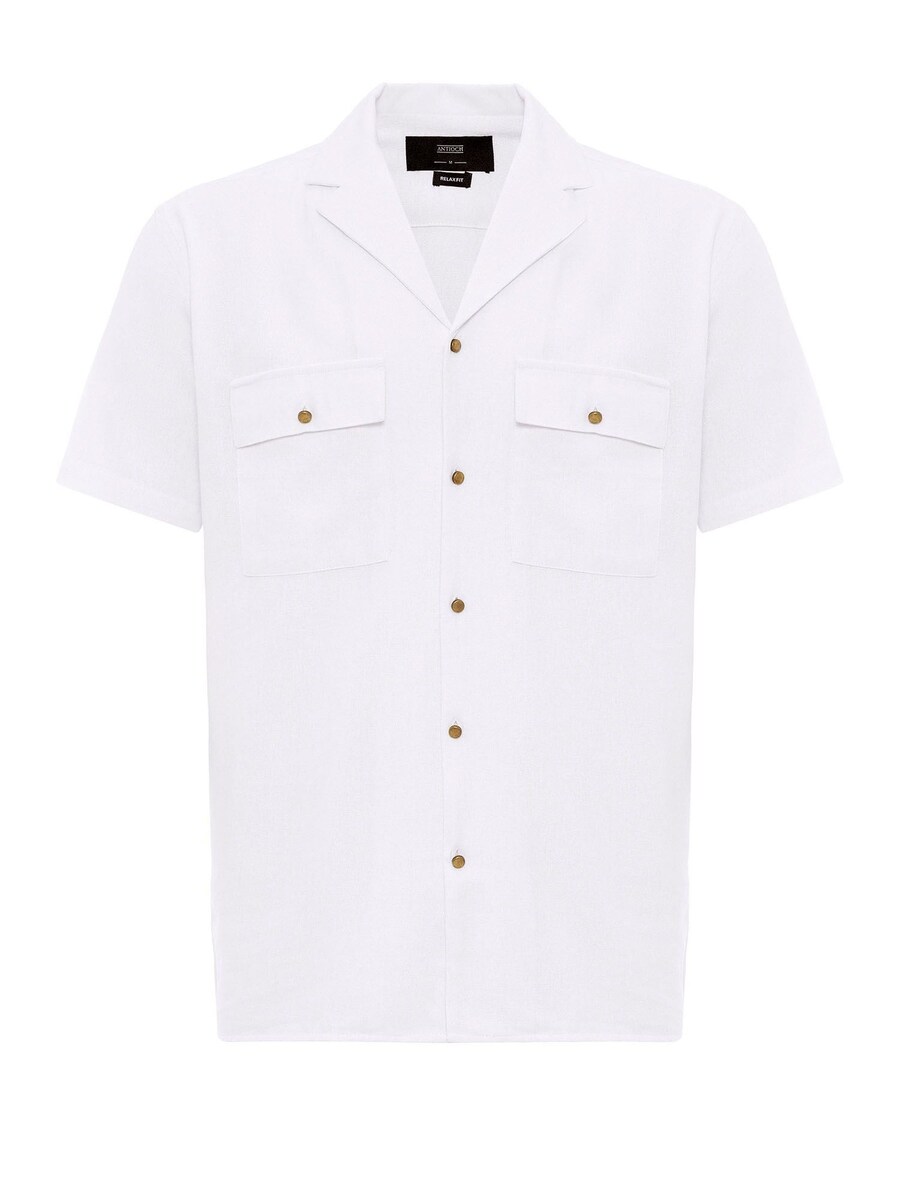 Удобная рубашка на пуговицах Antioch, белый 
Удобная рубашка на пуговицах Antioch, белый