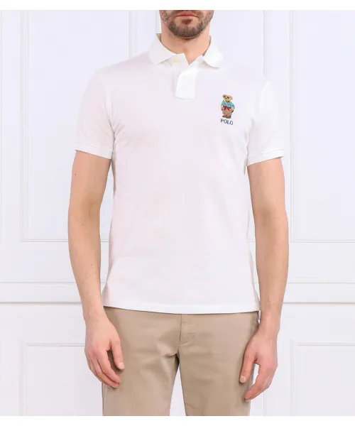 Футболка поло Slim fit Polo Ralph Lauren, белый
Футболка поло Slim fit Polo Ralph Lauren, белый