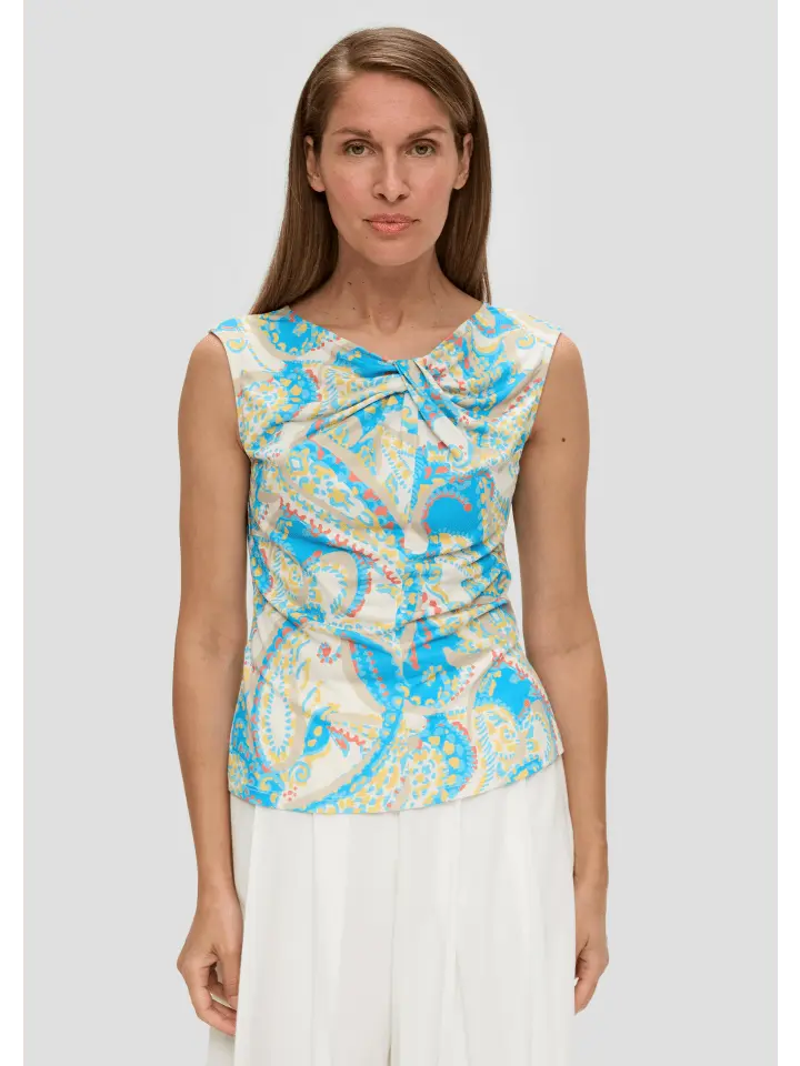 Футболка sOliver BLACK LABEL ärmellos, кремовый
Футболка sOliver BLACK LABEL ärmellos, кремовый