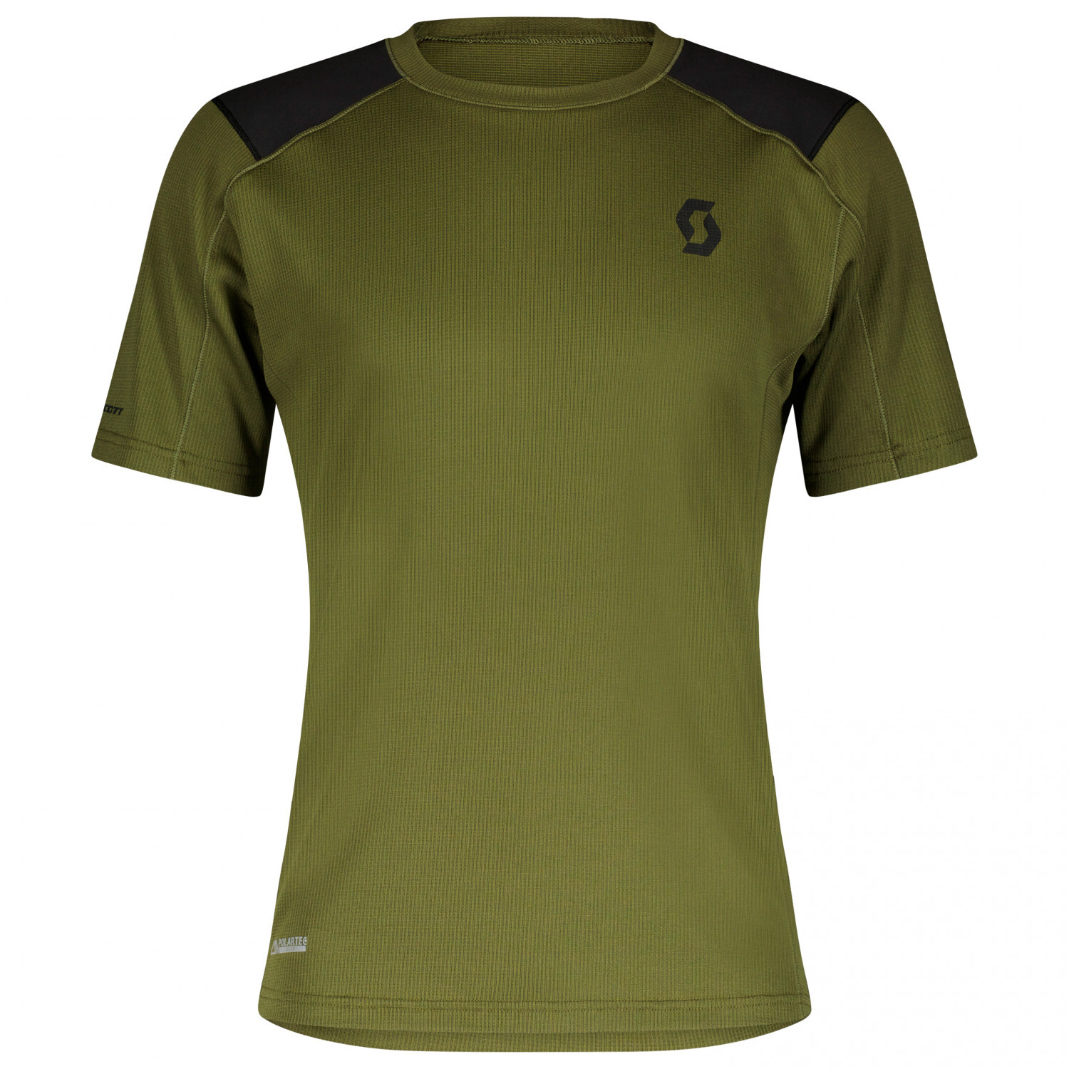 Функциональная рубашка Scott Defined Tech S/S, цвет Fir Green/Black 
Функциональная рубашка Scott Defined Tech S/S, цвет Fir Green/Black