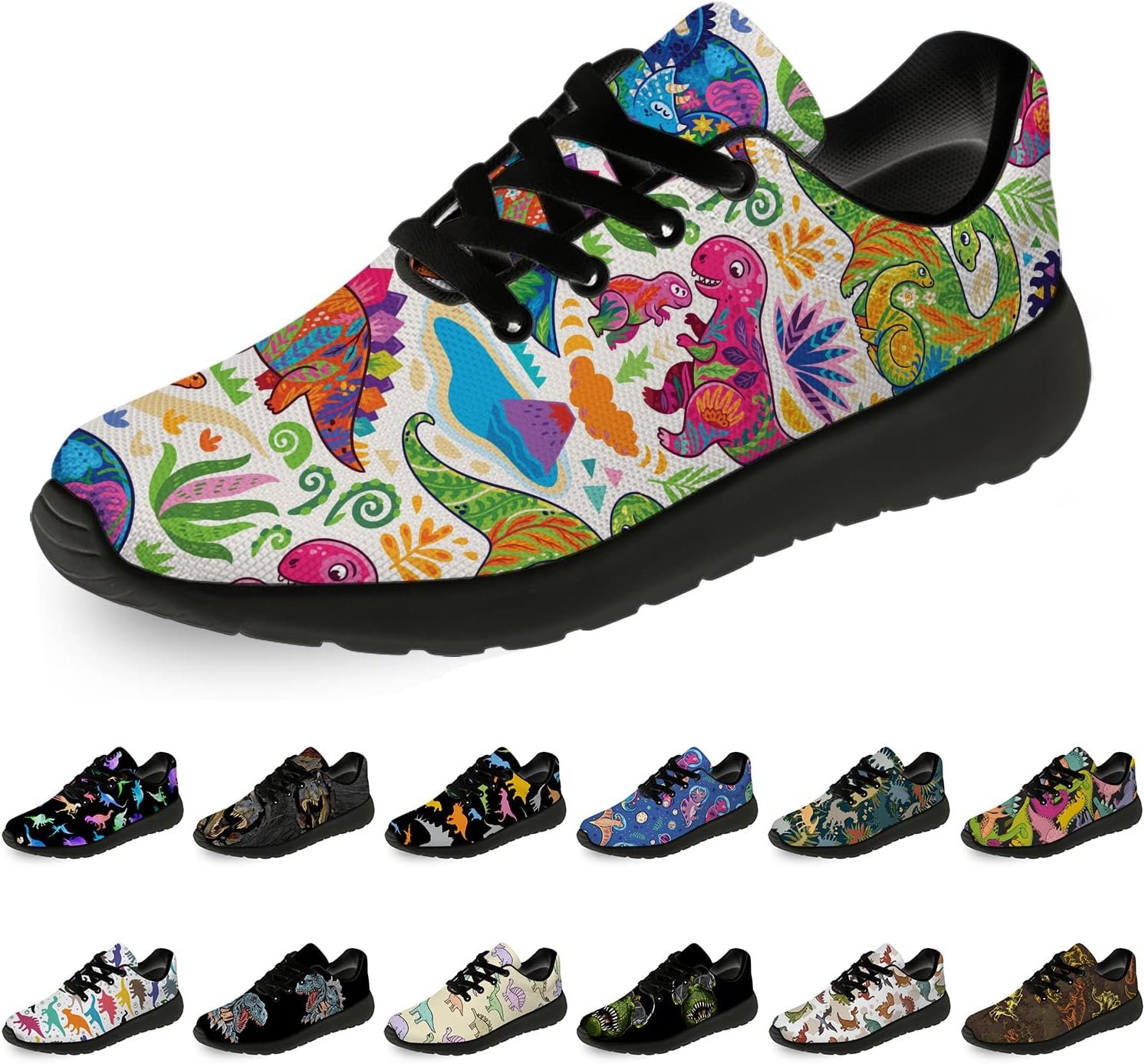 Кроссовки Horethy Dinosaur для женщин и мужчин, для бега, ходьбы, тенниса, подарок для мальчиков и девочек, 6577multicolor
Кроссовки Horethy Dinosaur для женщин и мужчин, для бега, ходьбы, тенниса, подарок для мальчиков и девочек, 6577multicolor